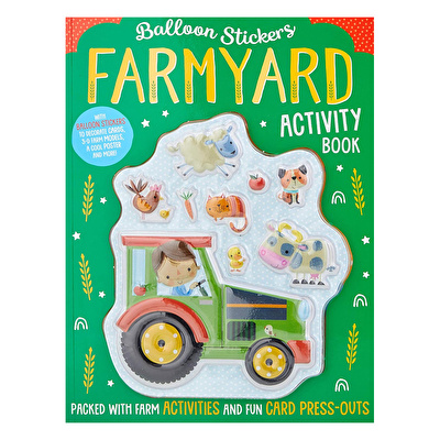 MBI - Balloon Stickers Farmyard Activity Book