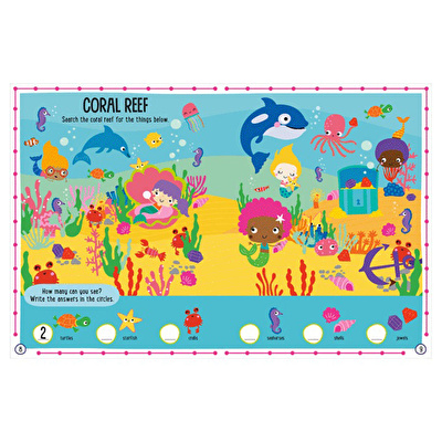 MBI - Balloon Stickers Mermaids Activity Book