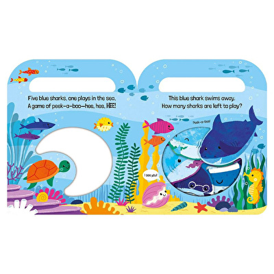 Five Blue Sharks - Carry And Count - Board Book