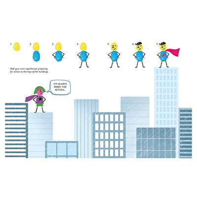 Fingerprint Activities - Superheroes