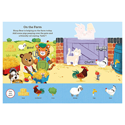 Bizzy Bear: Sticker Book: Animals