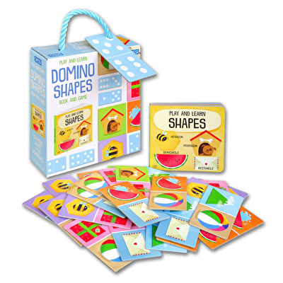 SASSI Play And Learn - Domino Shapes - Book And Game