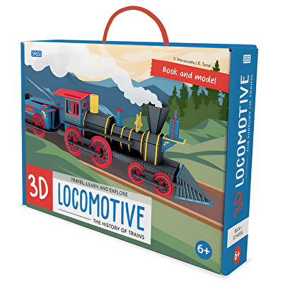 SASSI 3D Locomotive - Book And 3D Model