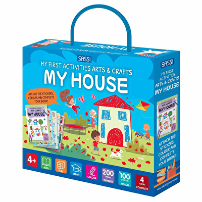 SASSI My First Activities Arts And Crafts - My House