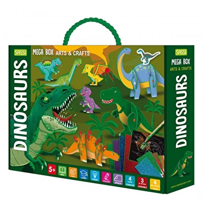 SASSI Mega Box Arts & Crafts - Dinosaurs