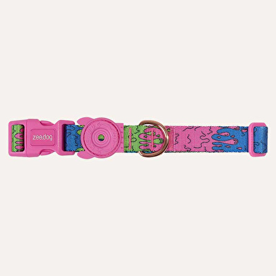 ZEE.DOG Lords Of Zee.Town Melted Collar Small