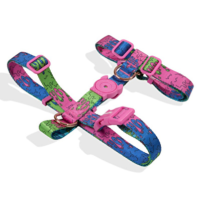ZEE.DOG Lords Of Zee.Town Melted H-Harness Extra Small