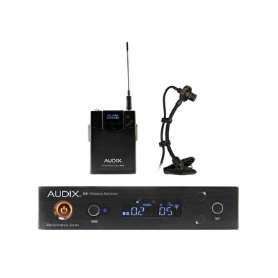 AUDIX AP41SAXB ADX20I Klipsli Kondenser Mikrofonlu R41 Alıcı & B60 Bodypack Verici
