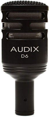 AUDIX D6 Dinamik Enstrüman Mikrofonu