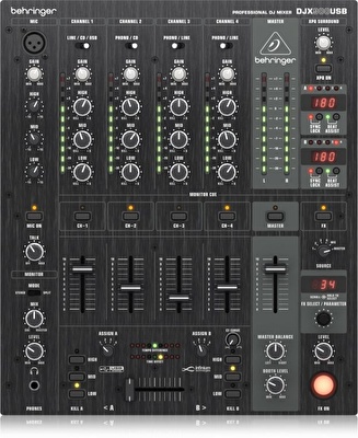 BEHRINGER Pro Mixer DJX900USB 5 Kanallı USB Dj Mikser