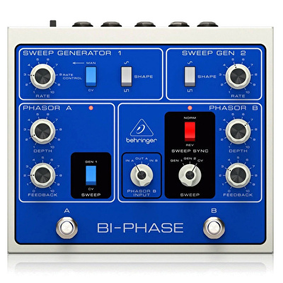 BEHRINGER BI-Phase Analog Phase Shift Pedal