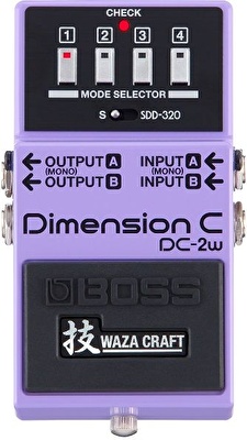 BOSS DC-2W Waza Craft Dimension C Chorus Pedalı