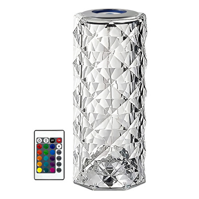 SUNIX Kumandalı RGB Kristal 1000 mAh Bluetooth Hoparlör
