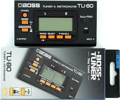 Boss TU-80 Tuner & Metronom