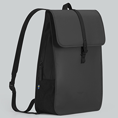 GASTON LUGA Dash  Laptop Bölmeli Sırt Çantası - 13"/14" Siyah