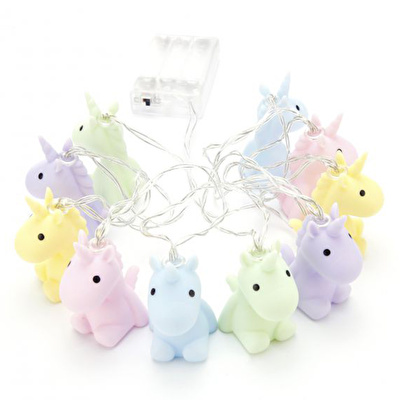 DHINK Unicorns String Gece Lambası