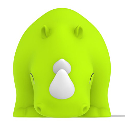 DHINK Silikon Gece Lambası Rhino Scott Yeşil