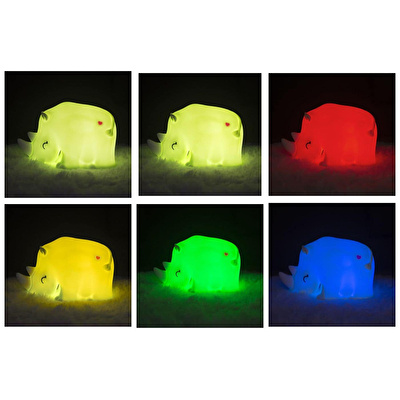 DHINK Silikon Gece Lambası Rhino Scott Yeşil