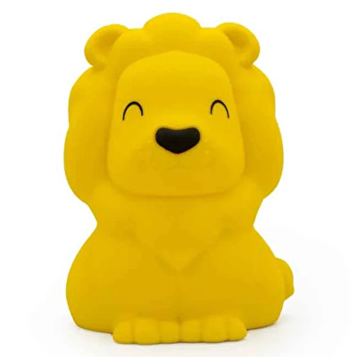 DHINK Silikon Gece Lambası Aslan Sarı