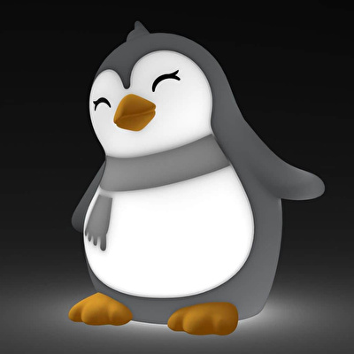 DHINK Silikon Şarjlı Gece Lambası Penguen