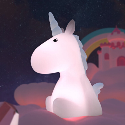 DHINK Silikon Gece Lambası Unicorn