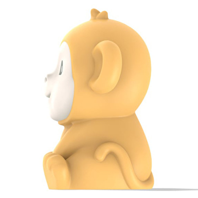 DHINK Zodiac Monkey Gece Lambası Turuncu