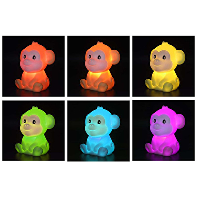 DHINK Zodiac Monkey Gece Lambası Turuncu