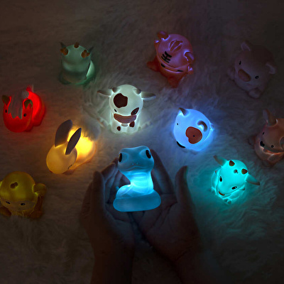 DHINK Zodiac Baby Ox Gece Lambası