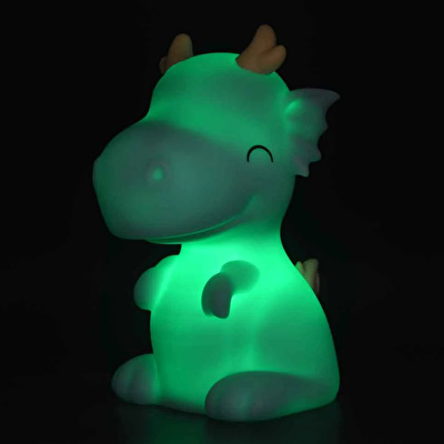 DHINK Zodiac Baby Dragon Gece Lambası Mavi