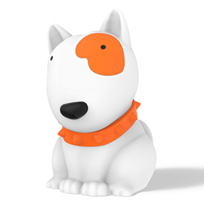 DHINK Zodiac Dog Gece Lambası Beyaz Kahverengi
