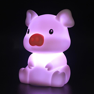 DHINK Zodiac Pig Gece Lambası Pembe