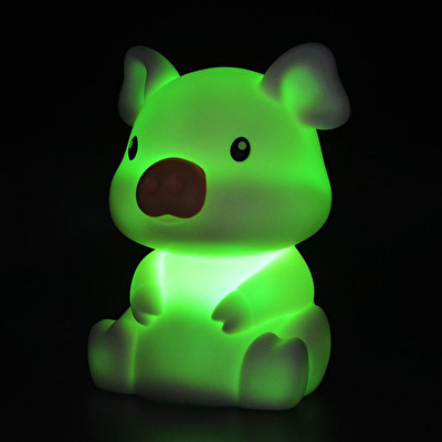 DHINK Zodiac Pig Gece Lambası Pembe