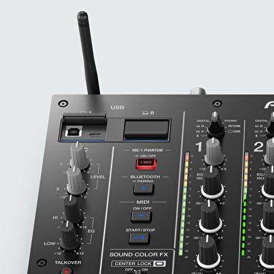 PIONEER DJ by ALPHATHETA DJM-A9 4 Kanal High End Dijital DJ Mikseri