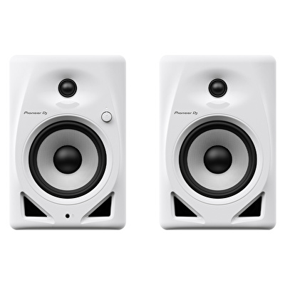 PIONEER DJ by ALPHATHETA DM-50D-W 5" Referans Monitörü(Beyaz) (Çift)