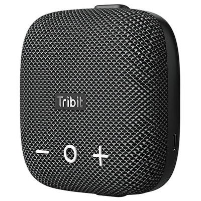 TRIBIT Stormbox Micro 2 IP67 T-BTS2S Su Geçirmez 10W 30 Saat Oynatma Süresi XBASS Taşınabilir Siyah Bluetooth Hoparlör