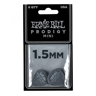 ERNIE BALL P09202 Prodigy Beyaz Delrin 2.0 mm 1S 6'lı Paket Pena