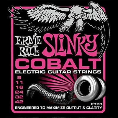 Ernie Ball P02723 Cobalt Elektro Gitar Teli (9-42)