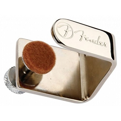 Fender Fatfinger Sustain Enhancer Chrome Clamp Elektro Gitar