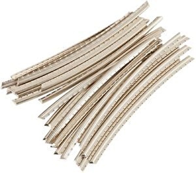 Fender Fret Wire Guitar Narrow/Tall Size (24) String Guides String Nuts Yedek Parça