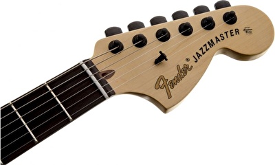 Fender Jim Root Jazzmaster Abanoz Klavye Flat Black Elektro Gitar