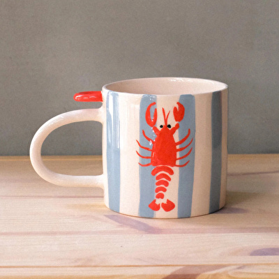 GRİ SERAMİK Lobster Fincan