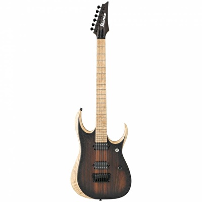 Ibanez RGDIX6MRW-CBF Iron Label Serisi Charcoal Brown Burst Flat Elektro Gitar