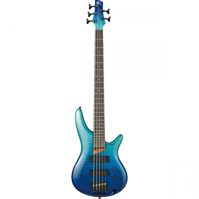 IBANEZ SR875-BRG SR Blue Reef Gradation 5 Telli Elektro Bas Gitar