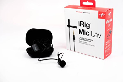IK Multimedia iRig Mic Lav Lavalier / Lapel / Clip-On Mikrofon (iOS & Android)