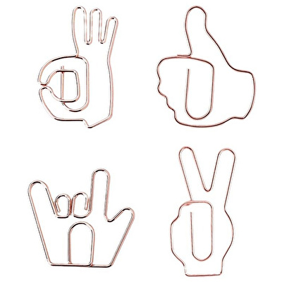 KAYIGO Tiny Emoji Hand 8'li Ataş Seti