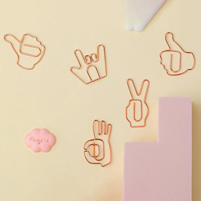 KAYIGO Tiny Emoji Hand 8'li Ataş Seti
