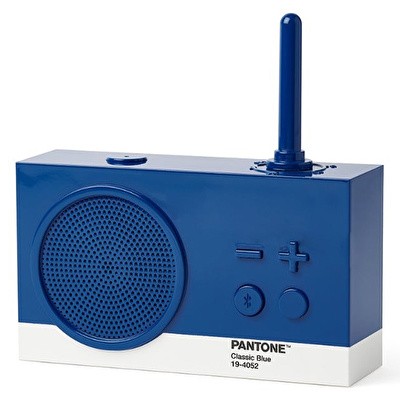 LEXON x Pantone Tykho 3 Bletooth Hoparlör ve Radyo Mavi