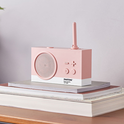 LEXON x Pantone Tykho 3 Bletooth Hoparlör ve Radyo Açık Pembe