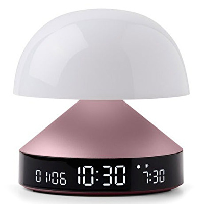 LEXON Mina Sunrise Alarm Saatli Gün Işığı Simülatörü & Aydınlatma Pembe