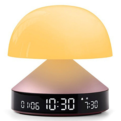 LEXON Mina Sunrise Alarm Saatli Gün Işığı Simülatörü & Aydınlatma Pembe